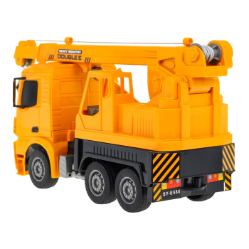 Zdalnie sterowany dźwig HDS dla dzieci 6+ Interaktywny model Double E 1:26